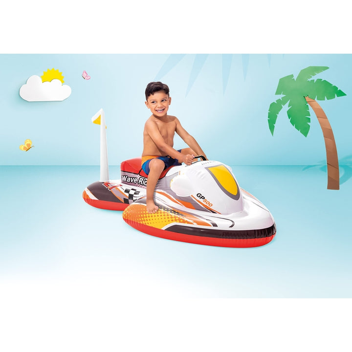 Intex Wave Rider Ride-On Flotador Infantil 46 X 30.5 Pulgadas para Niños de 3 Años - Imagen 6