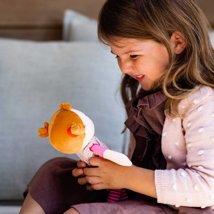 Muñeca De Trapo HABA Roya 25cm Lavable A Máquina Ideal Para Niños 2 Años - Imagen 7