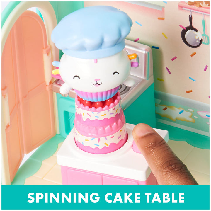 Gabby’s Dollhouse Bakey With Cakey Kitchen Casa de Muñecas con Figura y Accesorios - Imagen 6