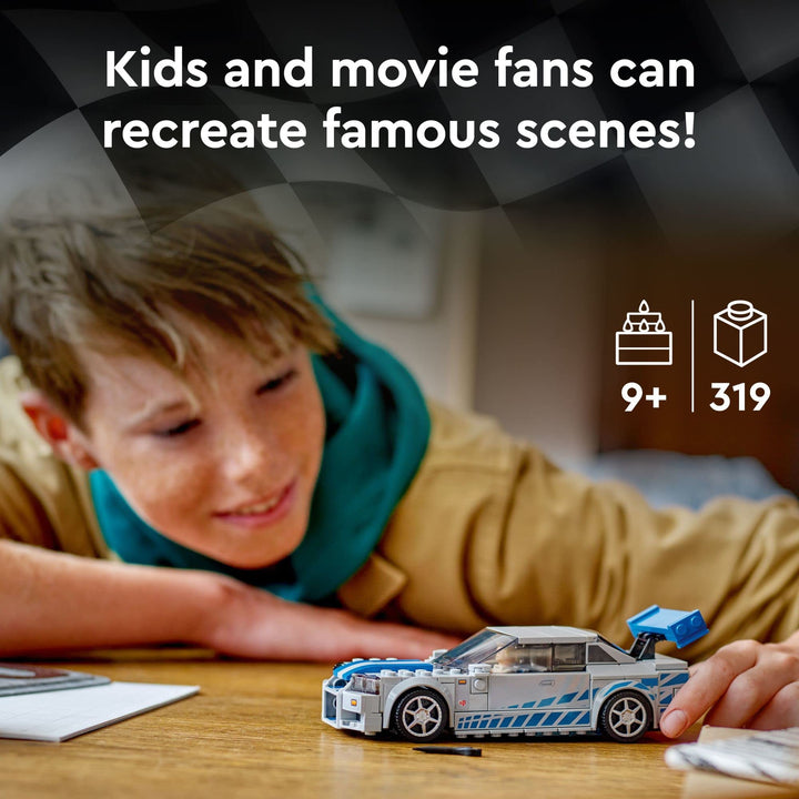 Lego Speed Champions Nissan Skyline Gt-R R34 76917 2023 Construcción Detallada para Niños - Imagen 3