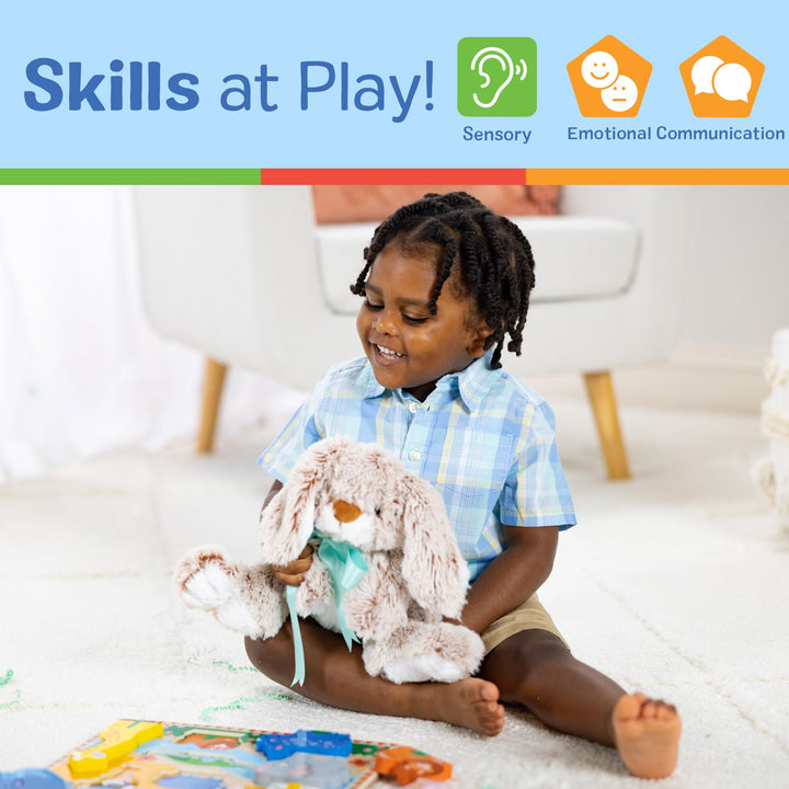 Conejo De Peluche 23 Cm Suave Y Tierno Para Niños Regalo Perfecto - Imagen 5