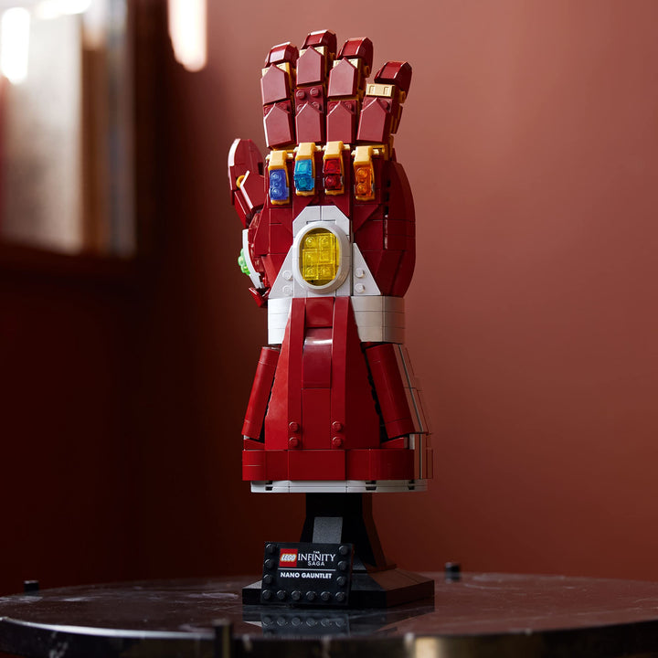 Lego Marvel Nano Guantelete Iron Man Con Piedras Del Infinito Modelo 76223 Para Colección - Imagen 5