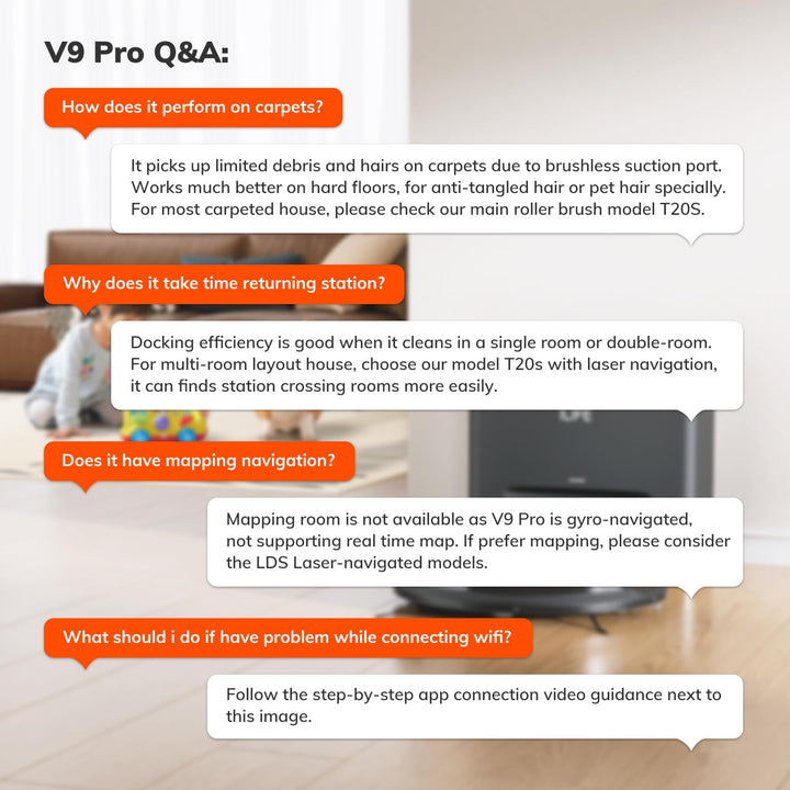 Robot Aspirador Ilife V9 Pro Autovaciante Con Control App Y Alexa - Imagen 9