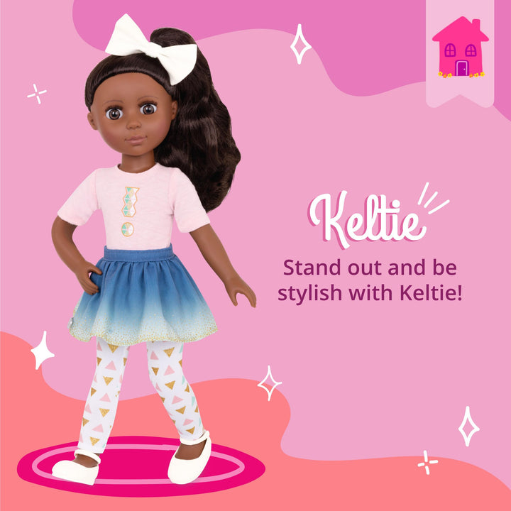 Muñeca Keltie Glitter Girls 35 cm Posable para Niñas Estimula Creatividad y Diversión - Imagen 3