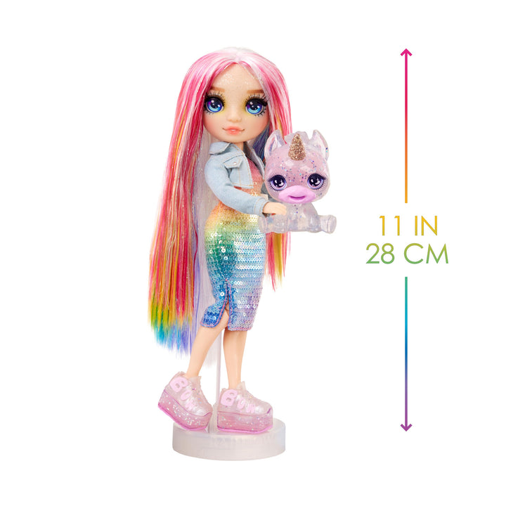 Muñeca Amaya Rainbow High Con Slime Y Mascota Mágica Personalizable - Imagen 8