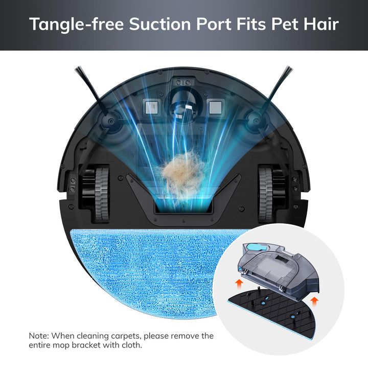 Robot Aspirador Ilife V9 Pro Autovaciante Con Control App Y Alexa - Imagen 4