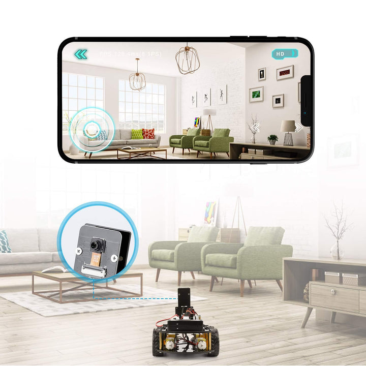 Proyecto Elegoo Uno Robot Inteligente Kit De Coche Educativo - Imagen 8