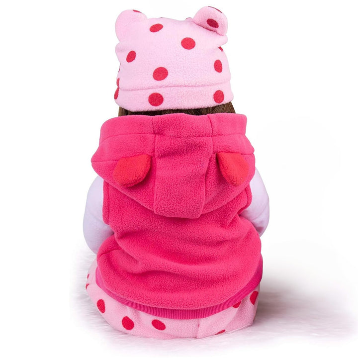 Muñeca Reborn 46 Cm Con Cuerpo De Silicona Suave Para Niños A Partir De 3 Años - Imagen 3