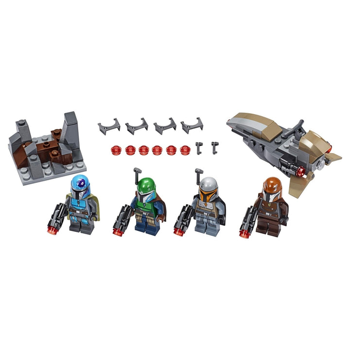 LEGO Star Wars Mandalorian Battle Pack 75267 Minifiguras y Speeder Bike para Niños - Imagen 3