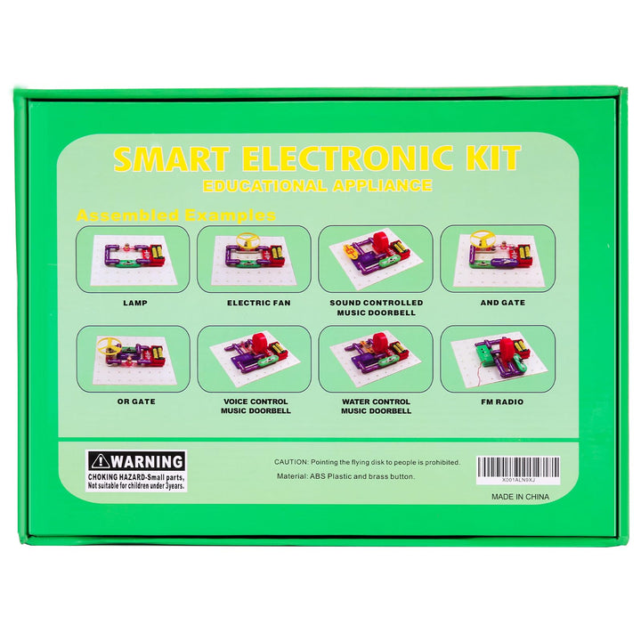 Kit Electrónico Para Niños 335 Circuitos Experimentos DIY Juguete STEM Educativo - Imagen 6