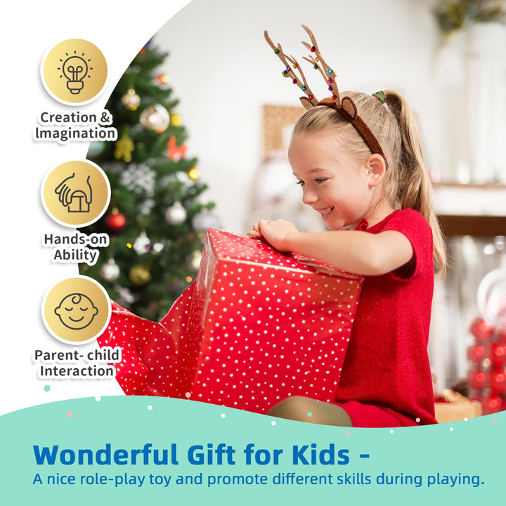 Casa De Muñecas De Madera 80 Cm Con Ascensor 21 Muebles Y Muñecos - Imagen 8