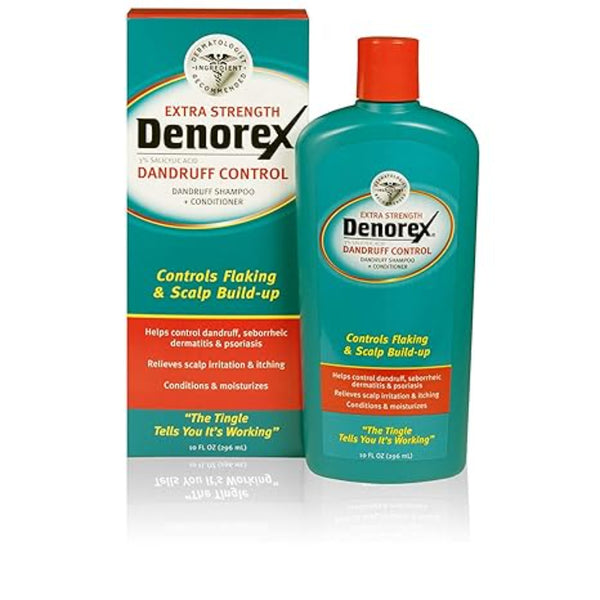 Denorex Extra Fuerza Champú Anticaspa 2 En 1 Con Ácido Salicílico