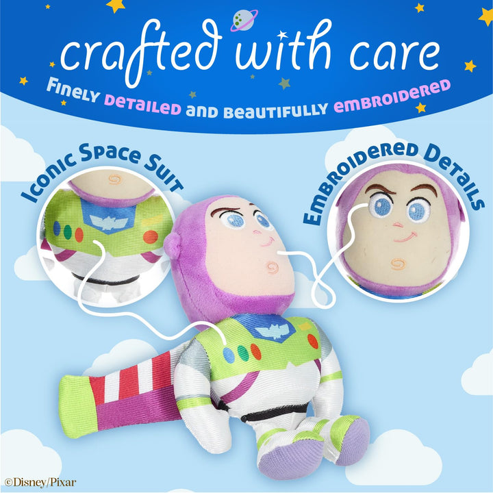 Peluche Toy Story Buzz Lightyear 8 Pulgadas Suave para Niños y Adultos - Imagen 4