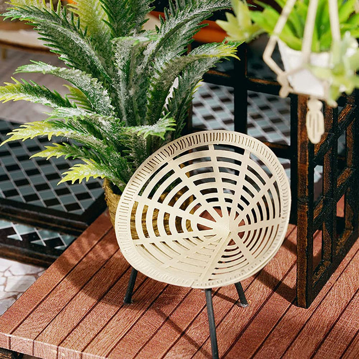 Cutebee Casa De Muñecas En Miniatura Kit De Bricolaje Con Luces LED - Imagen 7