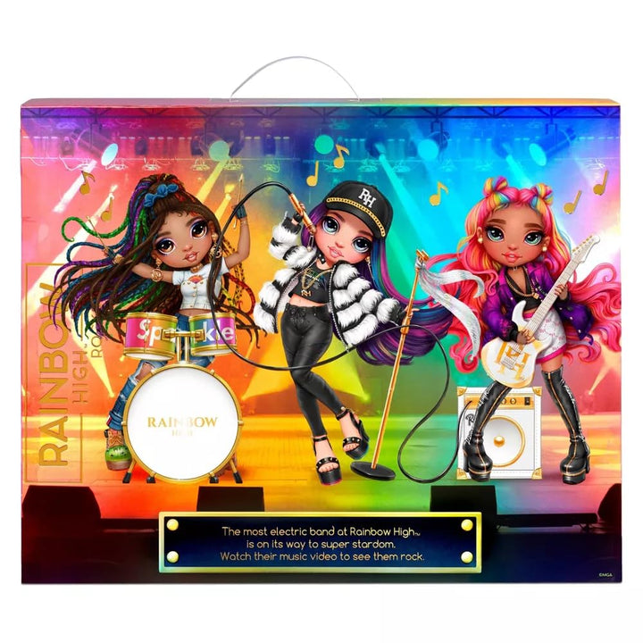 Muñeca Rainbow High Rockstar Lyric Lucas 2 Trajes y Accesorios Musicales para Conciertos - Imagen 5