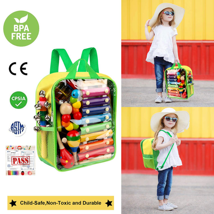 Instrumentos Musicales Educativos Para Niños TAIMASI 33 Piezas Juego Completo - Imagen 4