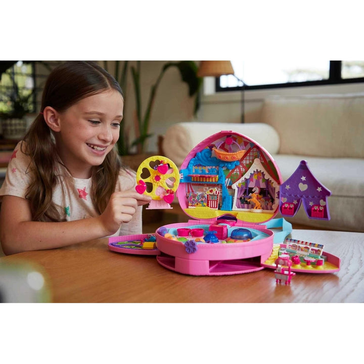 Mochila Parque Temático Polly Pocket Juego Imaginación Compacto - Imagen 2