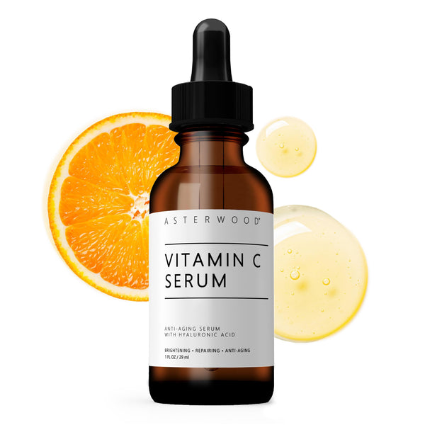 Suero Facial De Vitamina C Con Ácido Hialurónico Asterwood Piel Radiante - Imagen 1