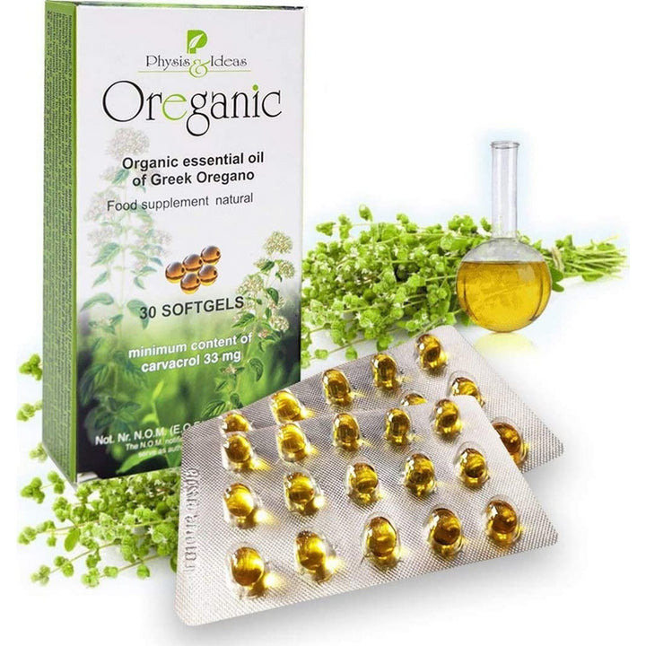 Aceite De Oregano Griego Probioticos Y Enzimas 30 Cap - Imagen 1