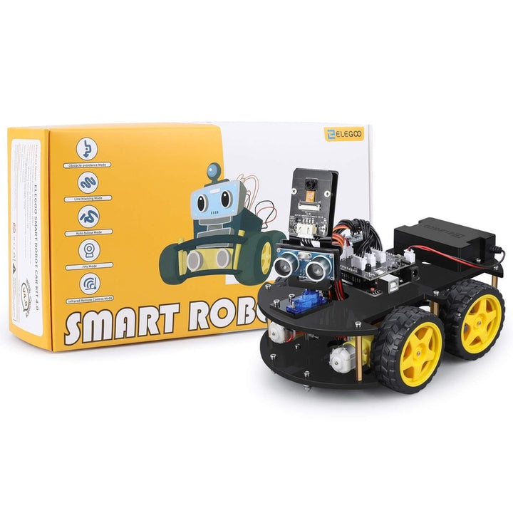 Proyecto Elegoo Uno Robot Inteligente Kit De Coche Educativo - Imagen 4