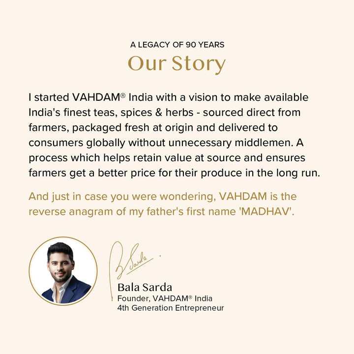 Vahdam Blooming Rose Tea Té Negro con Rosa y Especias 200 Gramos Envío Gratis - Imagen 8