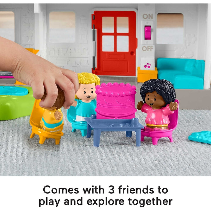 Fisher-Price Little People Friends Together Casa De Juegos Interactiva Niños - Imagen 2