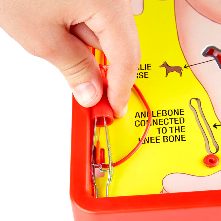 Juego de Mesa Electrónico Operation Para Niños + Efectos de Sonido y Luz + Habilidades Manuales - Imagen 6