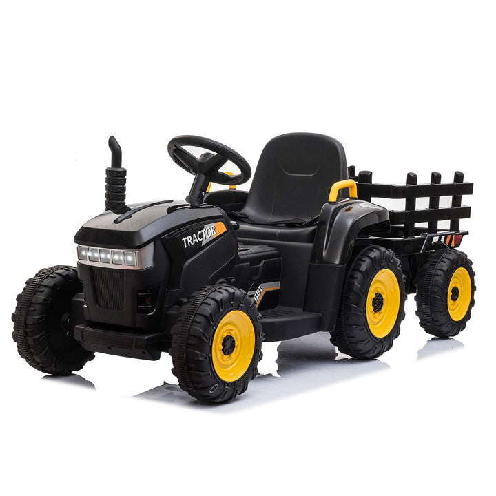 Tobbi Tractor Remolque Electrico 12V Juguete Con Bluetooth Y Luz - Imagen 1