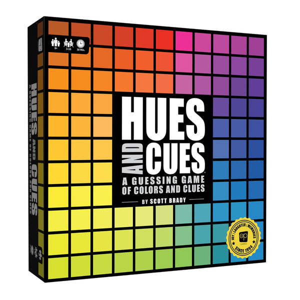 Hues And Cues Juego De Mesa Familiar Para Adivinar Colores Con 480 Tonos Vibrantes - Imagen 1
