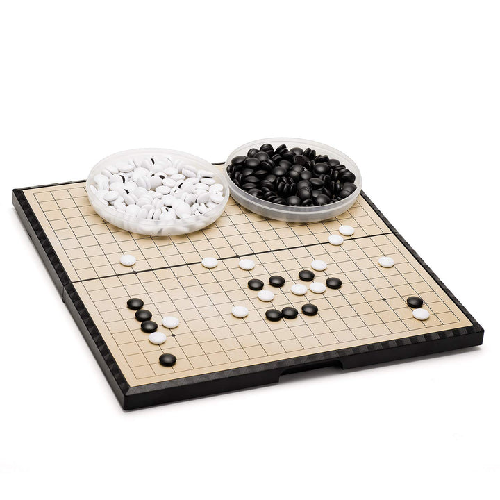 Juego Magnético Go Tablero Plegable 11 Pulgadas Con Piedras Magnéticas Portátil - Imagen 5