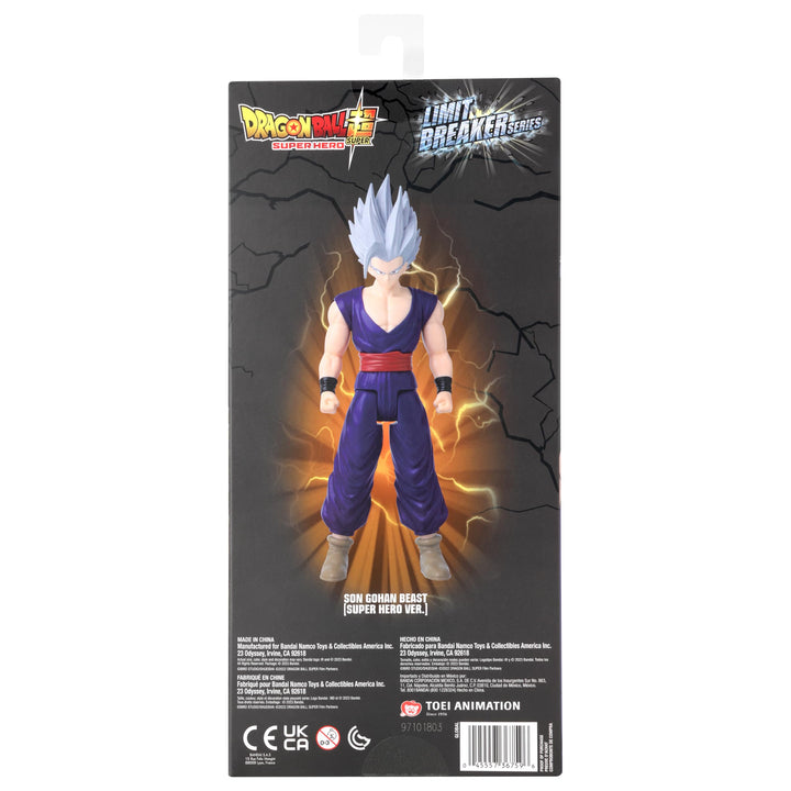 Limit Breaker Figura Gohan Beast 12 Pulgadas Dragon Ball Super Acción Articulada - Imagen 5