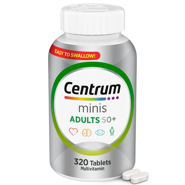 Centrum Minis Adulto 50 Plus Multivitaminico Salud Cognitiva Y Osea - Imagen 1