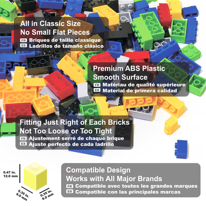 Bestoyz Bloques de Construcción Juguete Clásico para Desarrollar Creatividad y Habilidades Motoras - Imagen 5