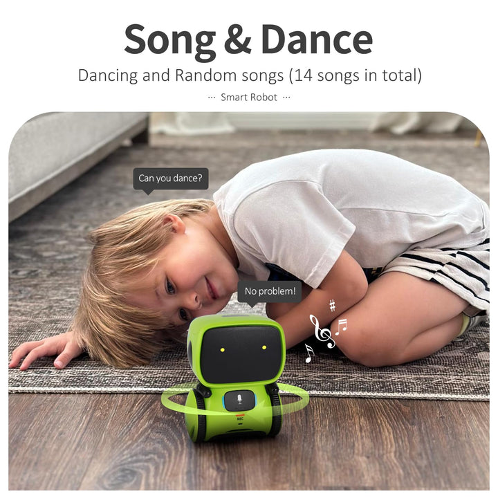 GILOBABY Robot Interactivo para Niños Controlado por Voz y Sensor Táctil Juguete Educativo - Imagen 7