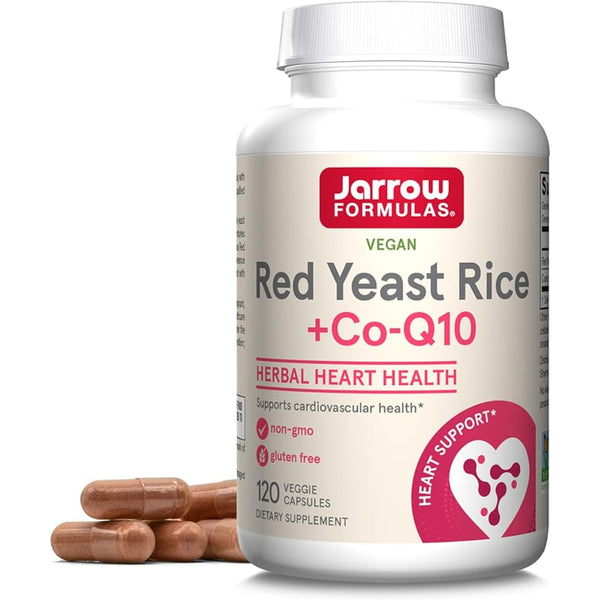 Arroz Levadura Roja 100 Mg Co-q10 Jarrow Formulas 120 Cap