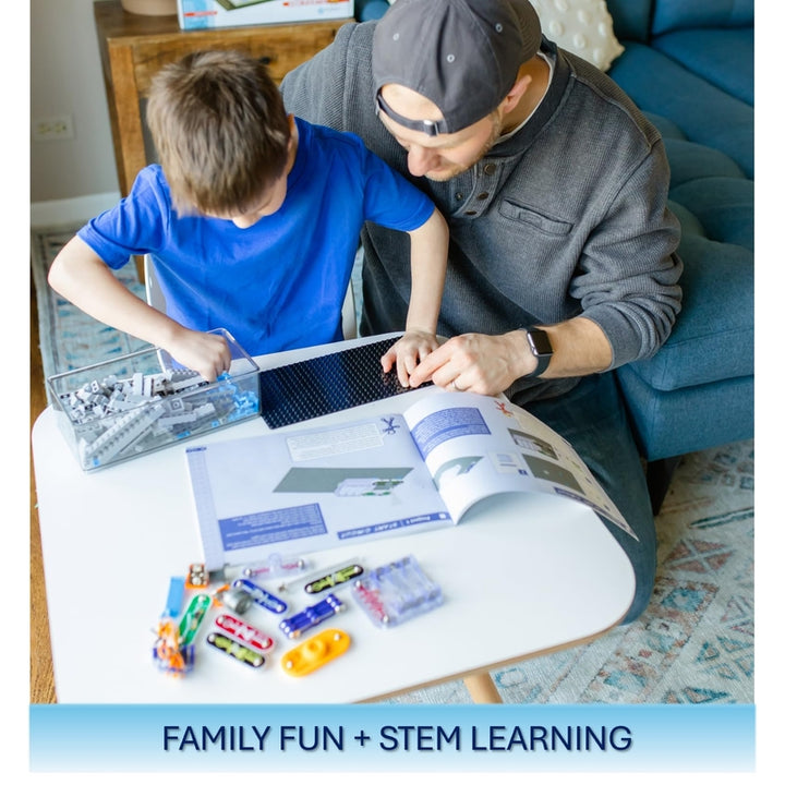Snap Circuits BRIC Estructuras Kit de Exploración de Ladrillos y Electrónica 140 Piezas - Imagen 2