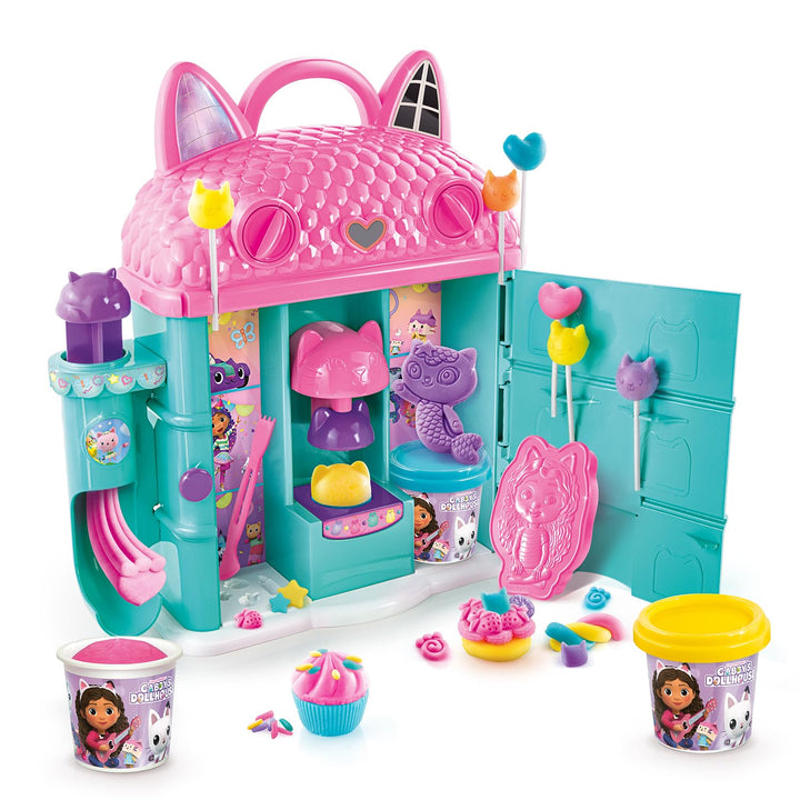 Casa De Masa Colorida Gabby’s Dollhouse Para Esculpir y Decorar Juguete Creativo para Niños - Imagen 7
