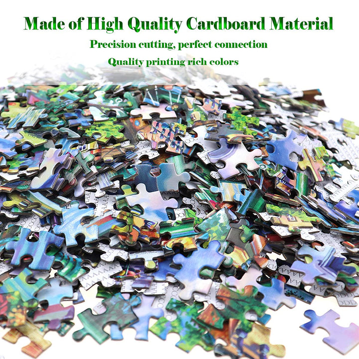 Rompecabezas Ámsterdam 1000 Piezas Educativo para Adultos Decoración Familiar - Imagen 5