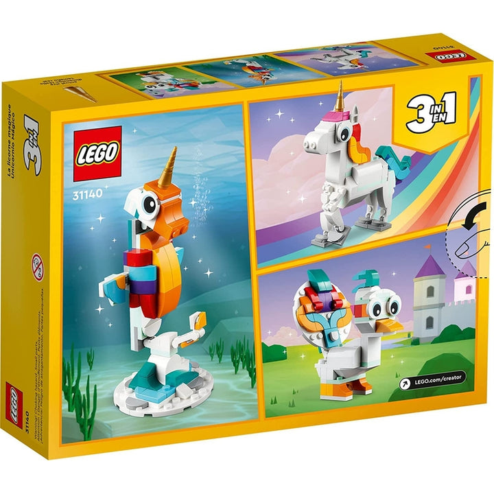 Lego Unicornio Mágico 31140 Set de 145 Piezas para Niños Desarrollo Creativo y Diversión - Imagen 3