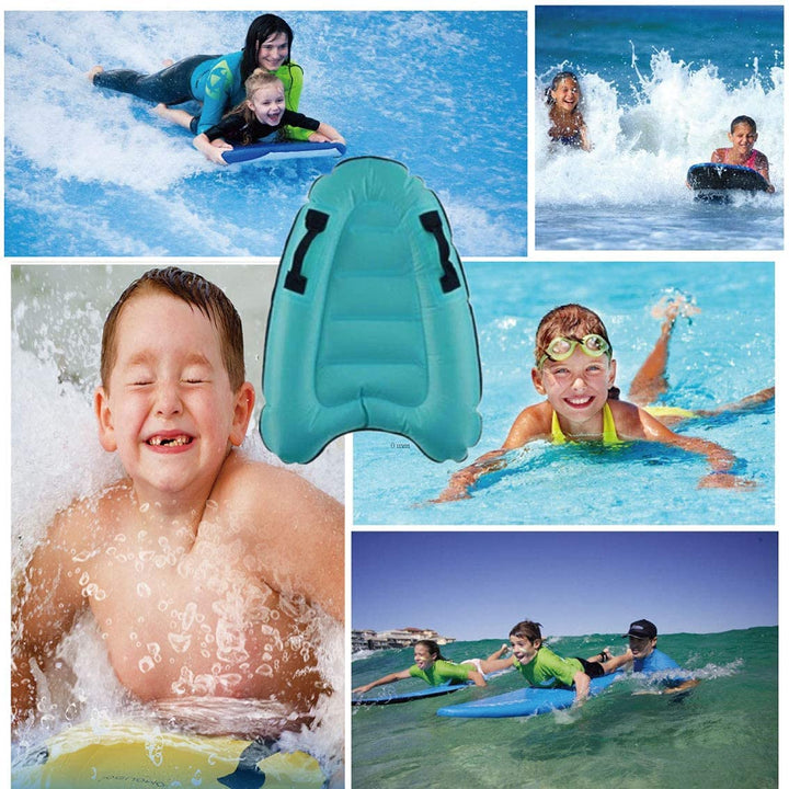 Tabla De Surf Inflable 4 Ever Con Asas Flotante Ideal Para Natación Y Diversión En El Agua - Imagen 4