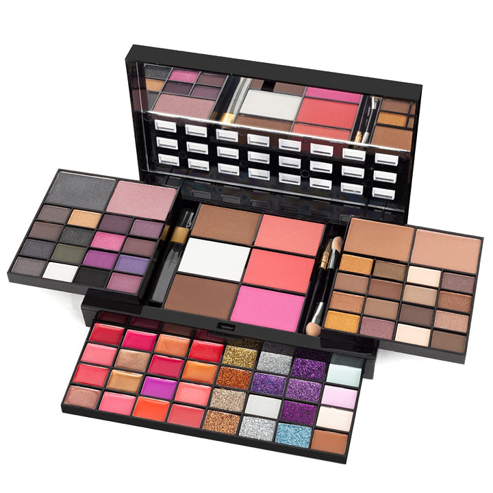 Kit De Maquillaje Profesional Todo En Uno Estuche De Lujo 90 Colores - Imagen 1