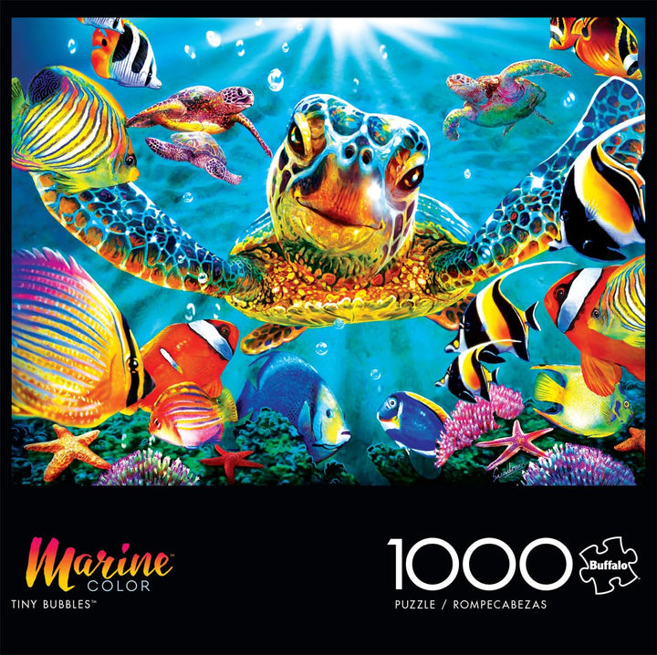 Rompecabezas Tiny Bubbles 1000 Piezas Colorido Desafiante Y Divertido - Imagen 4