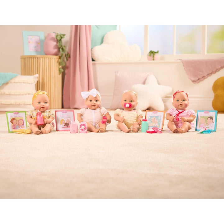 Muñeca Bebé 30 Cm Suave con Accesorios Bañera y Libro Battat Baby Sweetheart - Imagen 2