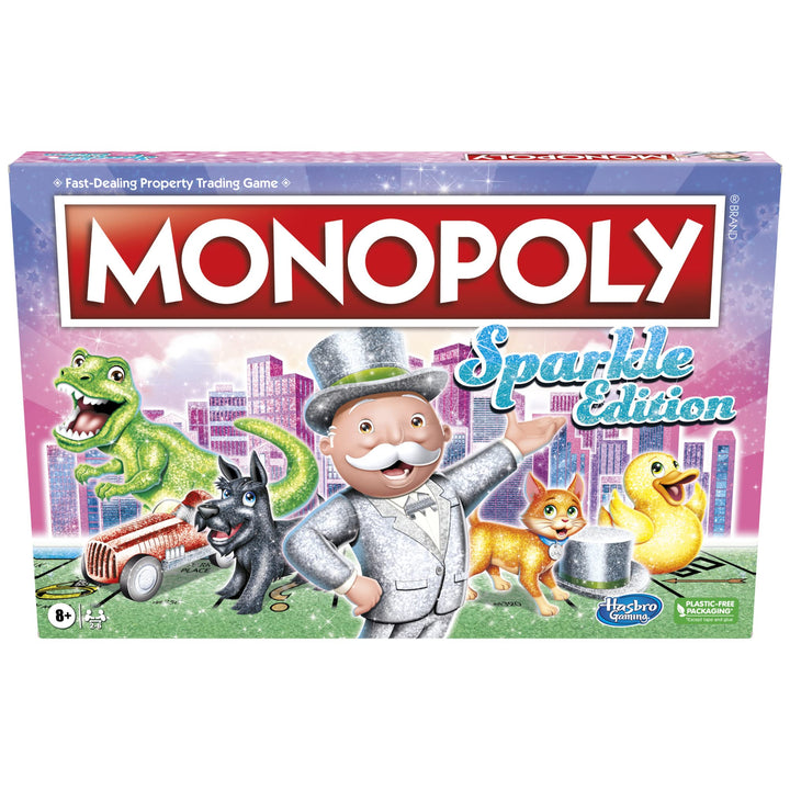 Juego De Mesa Monopoly Sparkle Edition Exclusivo Amazon - Imagen 1