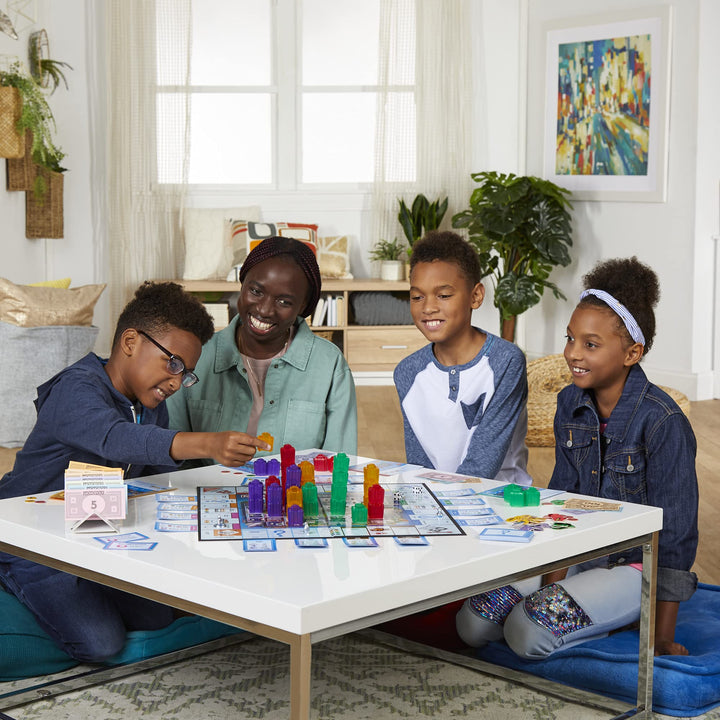 Monopoly Builder Juego De Mesa Con Bloques De Construcción Divertido Y Estratégico - Imagen 2