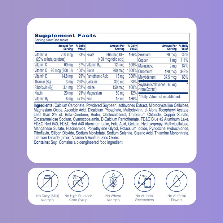 Menopausia Multivitaminico One A Day Mujeres Sofocos Y Salud Osea - Imagen 6