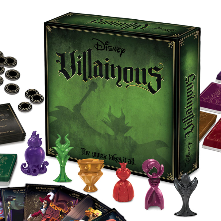 Ravensburger Disney Villainous Juego de Estrategia Para 2-6 Jugadores Aventura de Villanos - Imagen 1