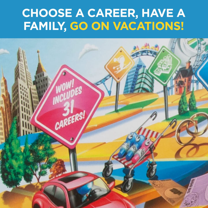 Juego De Mesa The Game Of Life Hasbro Para 8 Años En Adelante Diversión Familiar - Imagen 4