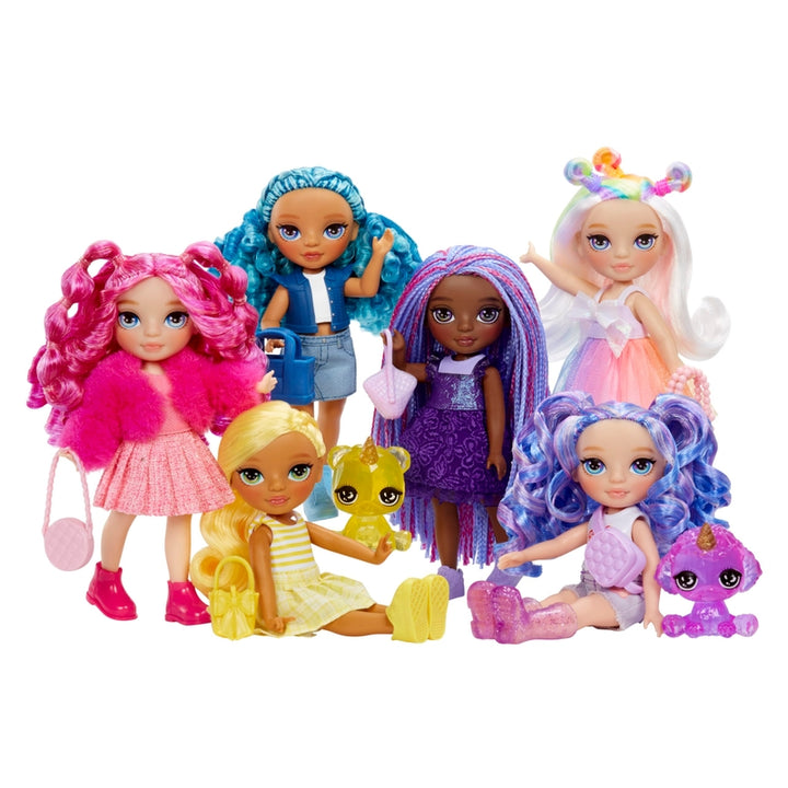 Muñeca Articulada Magenta Monroe 14 Cm Con Gatito Rosa Y Accesorios - Imagen 6