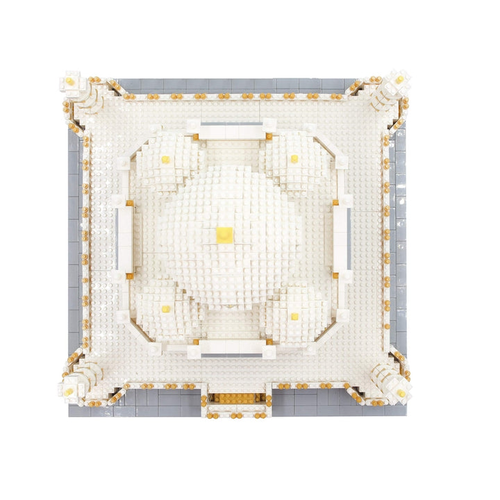 Set De Micro-bloques Para Armar Taj Mahal 4000 Piezas Arquitectura Realista - Imagen 5